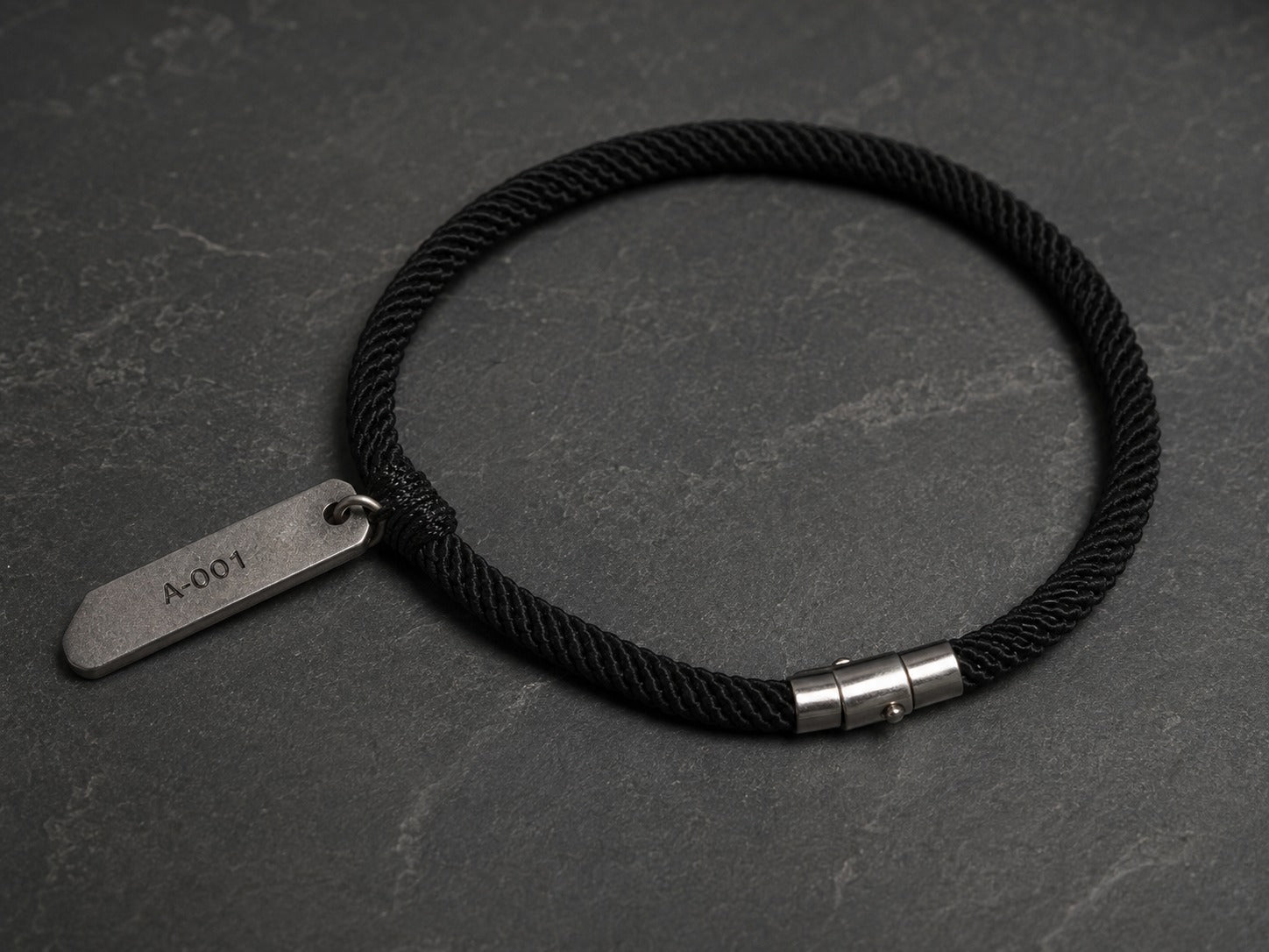 Archive tag A-001 reverse